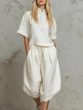 Effortlessly Chic: Casual-fashion Athletic Set