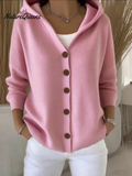 Women knit Long Sleeve Comfy Casual Cardigan
