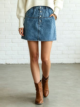 Women's Casual Denim Short Skirt