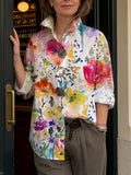 Women's Floral Print Casual Shirt