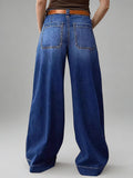 Daily Blue Pocket Vintage Denim Jeans