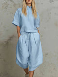 Effortlessly Chic: Casual-fashion Athletic Set
