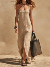 Women's Sleeveless Spaghetti-strap Dress