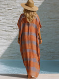 Bohemian-Print Loose and Cozy Dress