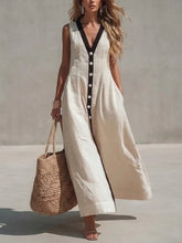 Women's Loose-fit French Linen Dress