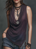 Sexy Cowl-neck Knit Top