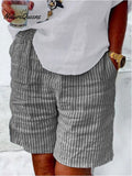 Women's Cotton And Linen Style Mid-Pants