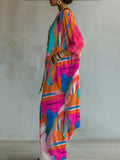 Elegant ArtisticPrint Two-piece Set