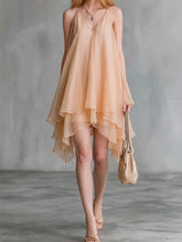 Women's Sleeveless Chiffon Slip Dress