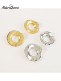 Retro Large Circle Earrings