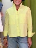 Minimalist & Elegant Stand-collar Blouse