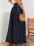 Women's Casual High-waisted Wide-leg Loose-fit Fashion Trousers