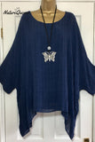 Women'sIrregular Solid Color Casual Shirt