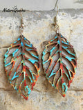 Vintage Colorful Bohemian Wood Earrings