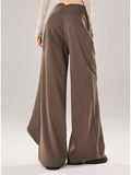 Stylish Casual Straight-leg Trousers