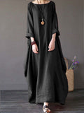 Women's Loose Plus Dress